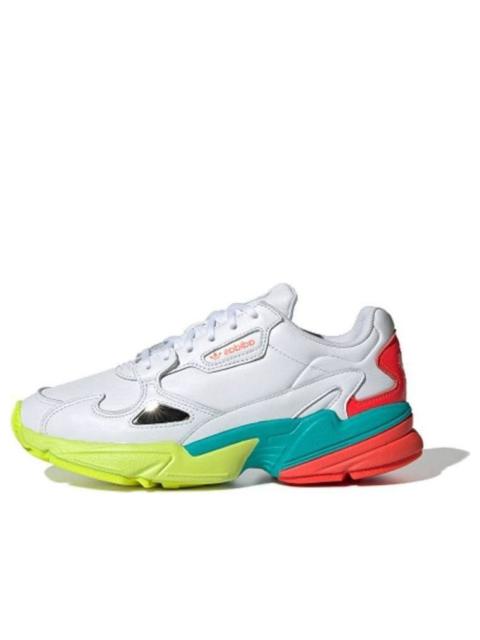(WMNS) adidas originals FALCON 'Yellow Green Red' EH0319