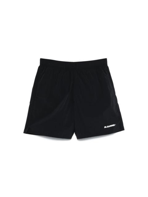 logo-print swim shorts