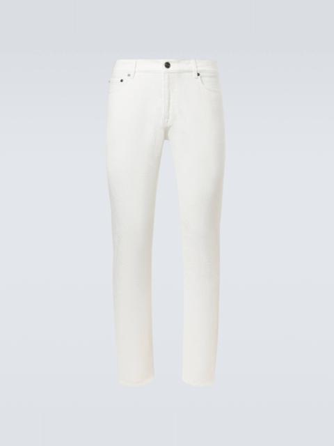 Pegaso low-rise straight jeans