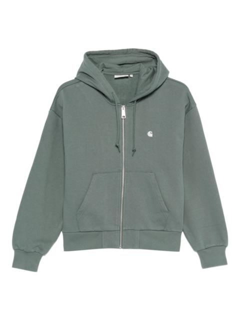 hooded zip jacket