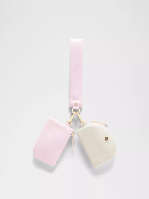 Dual Pouch Wristlet