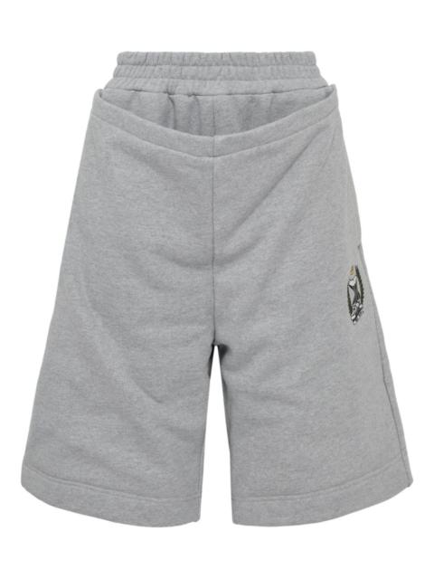 dangled-frame track shorts