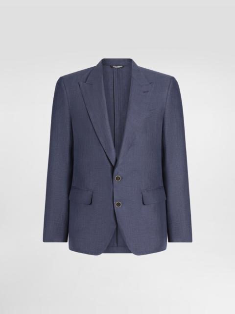 Linen Sicilia-fit jacket