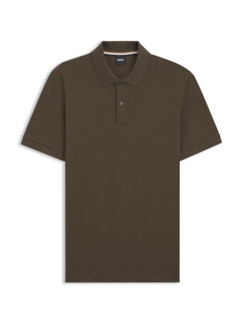 PALLAS POLO SHIRT IN COTTON PIQUÉ WITH LOGO DETAILS
