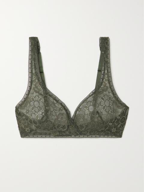 Heureux Stretch-lace Soft-cup Triangle Bra