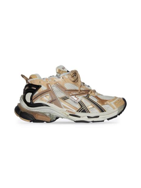 Men's Runner Sneaker in Beige