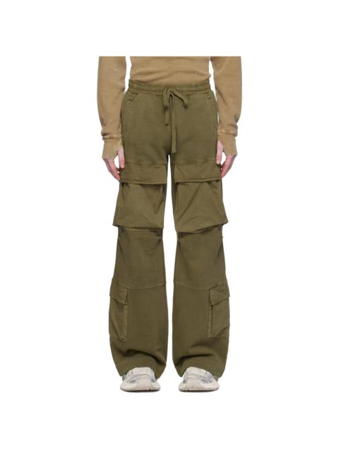 Khaki Utility Cargo Pants