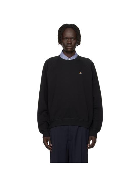 Black Raglan Sweatshirt