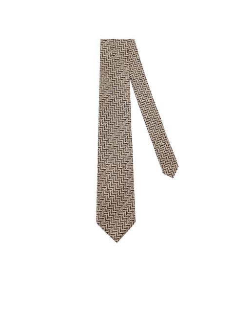 patterned tie