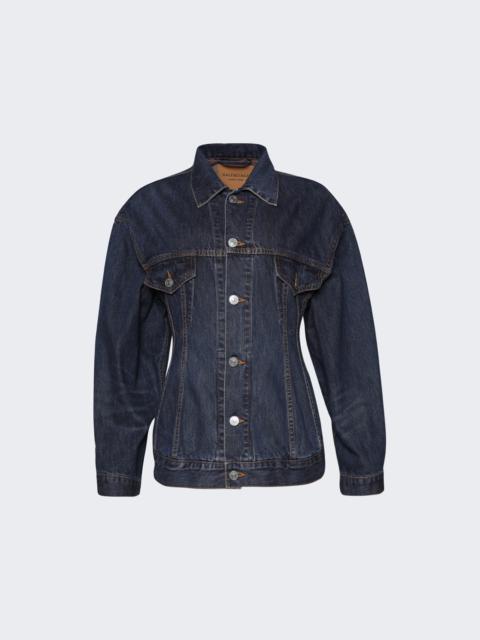 Hourglass Denim Jacket Dark Indigo