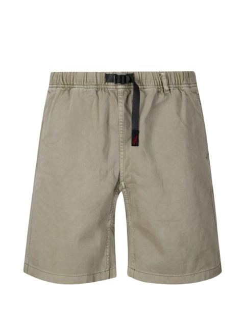 elastic waist bermuda shorts