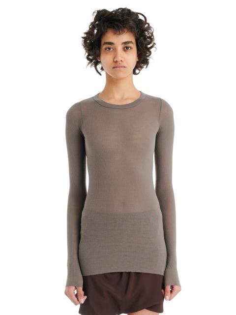Rick Owens Long Sleeve Rib Top