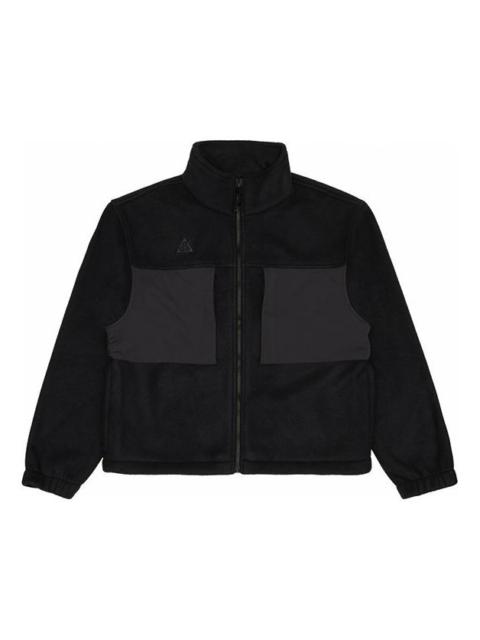 Nike Lab ACG Fleece Jacket 'Black Anthracite' BQ7198-011
