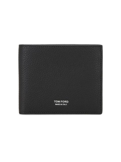 Soft Grain Leather T Line Classic Bifold Wallet
