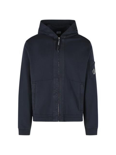 zip-up hoodie