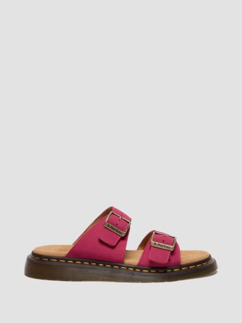 Josef Nubuck Leather Slide Sandals