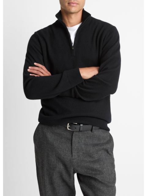 Cashmere Quarter-Zip Sweater