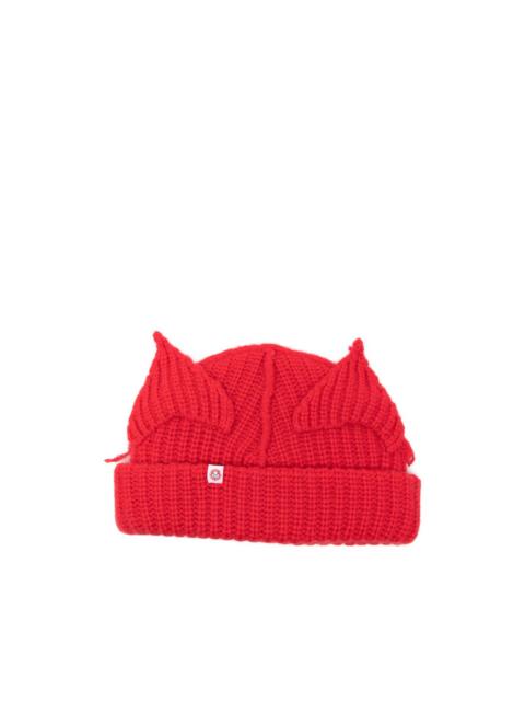 chunky-ears beanie hat