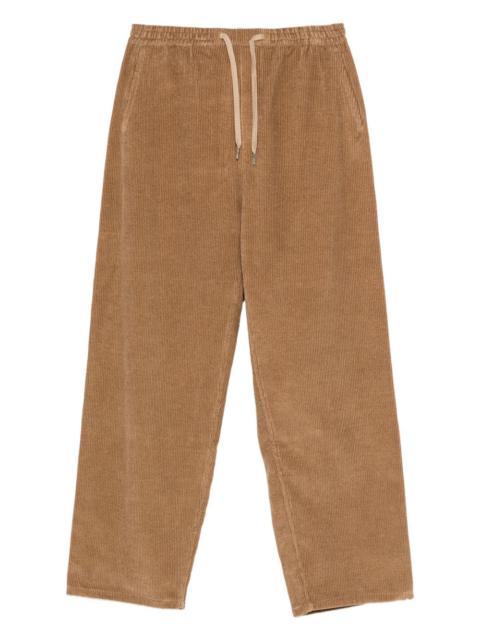 Samurai corduroy drawstring trousers