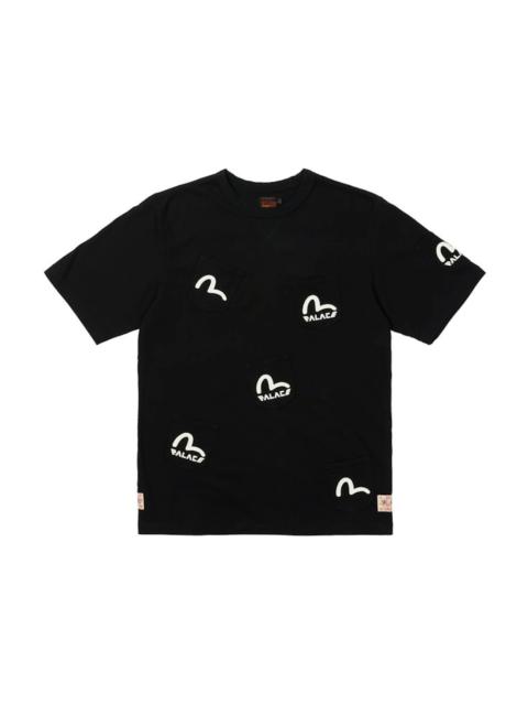 Palace x Evisu Multi Pocket T-shirt Black