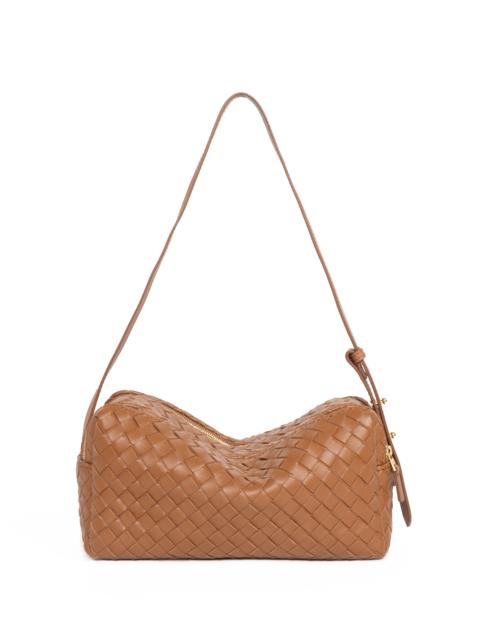 Trousse Woven Leather Cognac