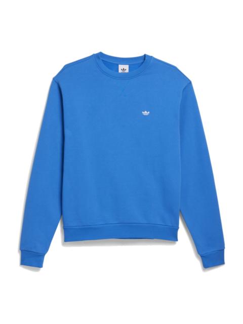 adidas Heavyweight Shmoofoil Crewneck Sweatshirt 'Blue Bird' HK9869