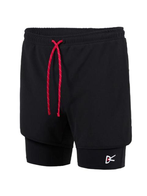 District Vision | Layered Pocketed Trail Shorts 'Black'