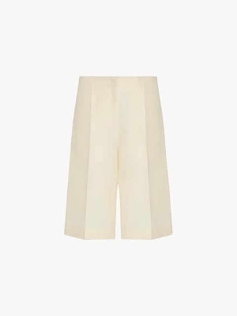 Flash Short in Wool and Silk