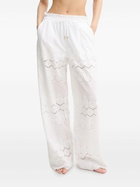 Immy broderie-anglaise trousers