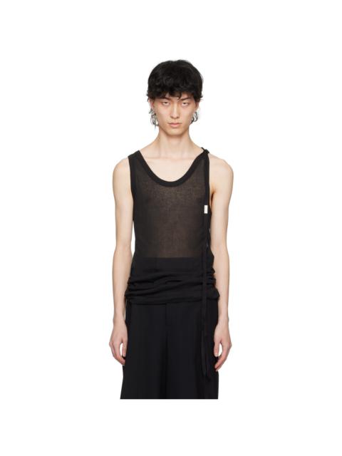 Black Seva Tank Top