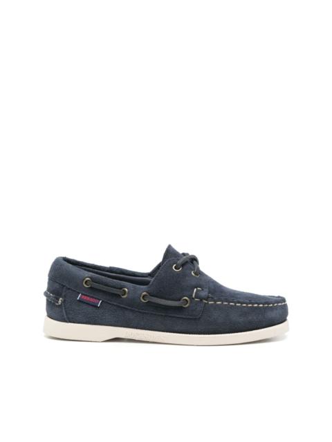suede boat shoes