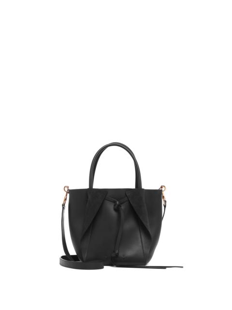 Small Marija Tote Bag in Black Nappa Leather