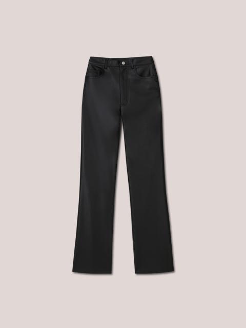 CAMMA - Straight leg trousers - Black
