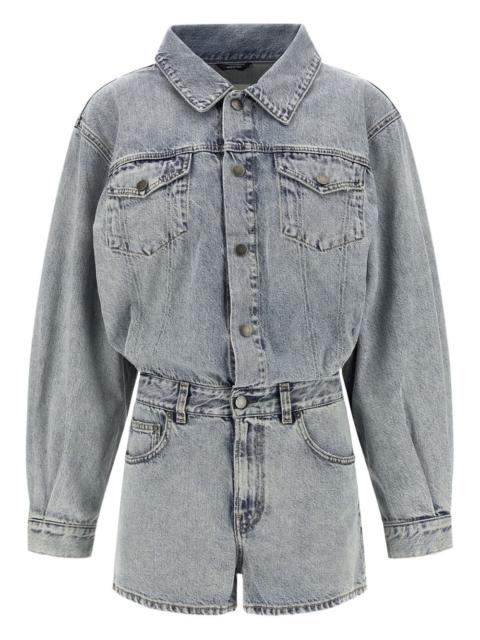 long-sleeve playsuit