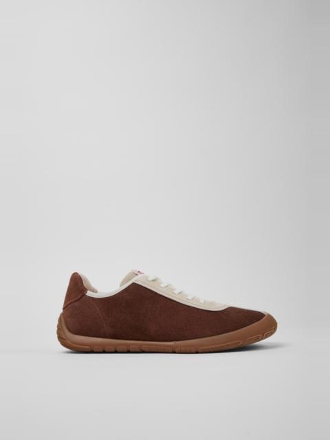 Multicolor Suede and Nubuck Sneakers for Men.