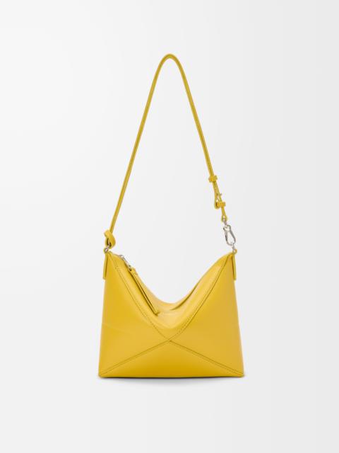 Puzzle Fold pouch in shiny nappa calfskin