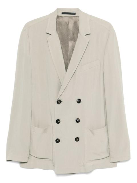 double-breasted blazer