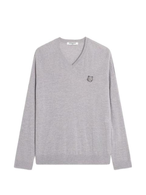 Fox Head wool sweater
