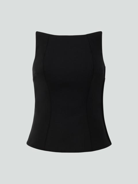 MANTLE CORSET BLACK WOOL