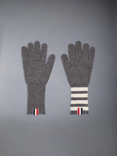 4-Bar cashmere gloves