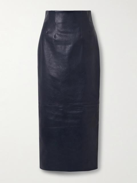 Loxley Leather Maxi Skirt
