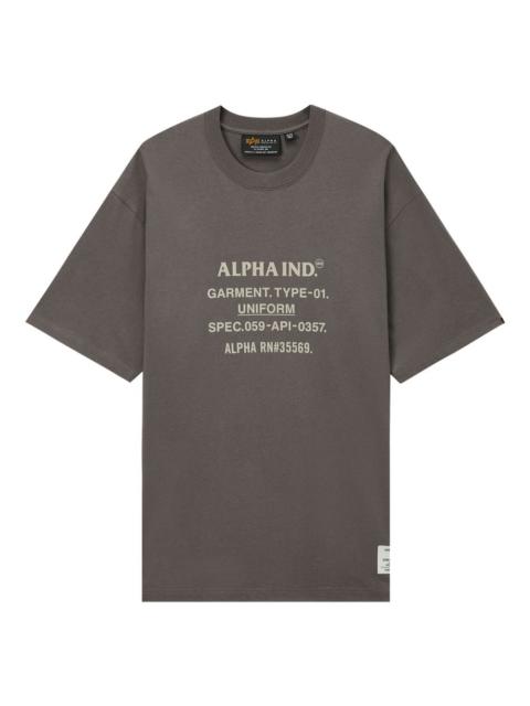 graphic-print crew-neck T-shirt