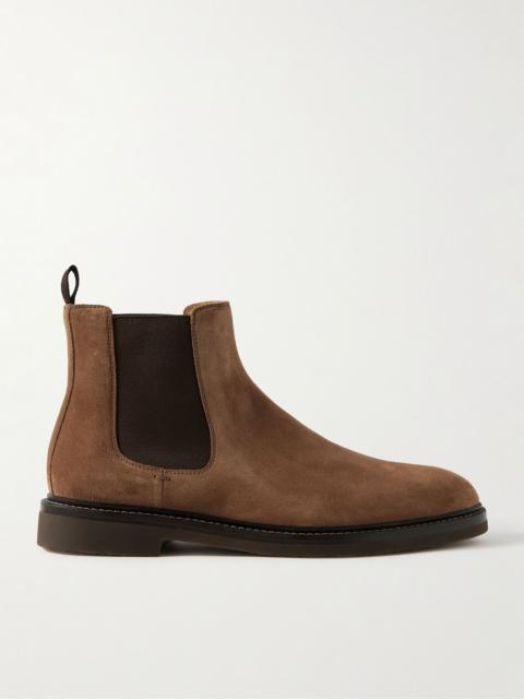 Suede Chelsea Boots Brown