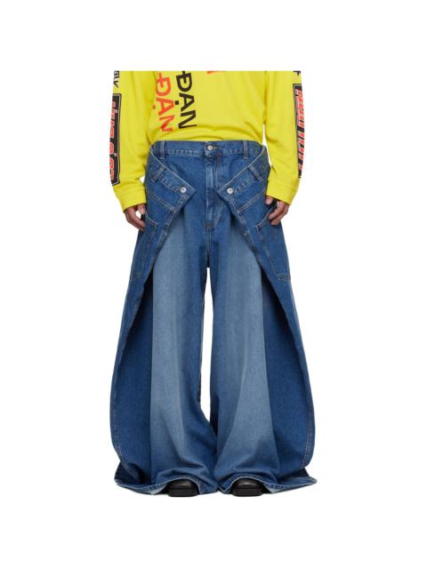 Blue Maxi x Maxi x Maxi Jeans