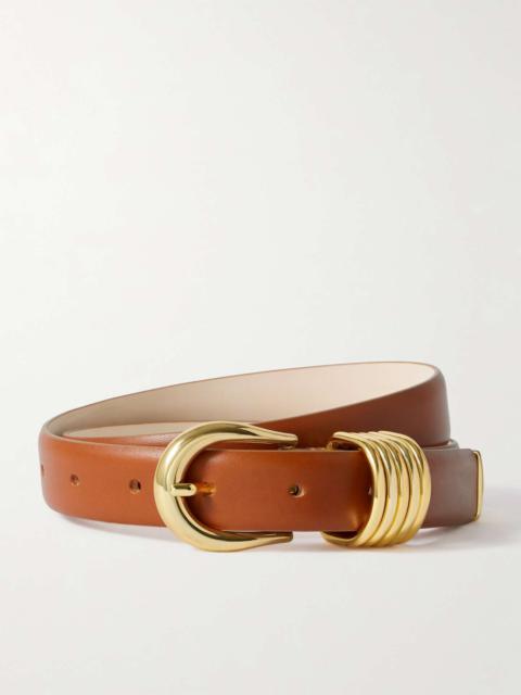 Hollyhock leather belt Tan