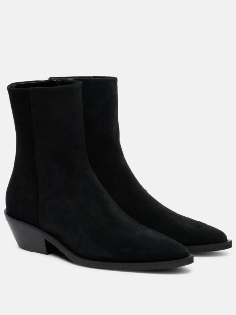 Hudson suede ankle boots