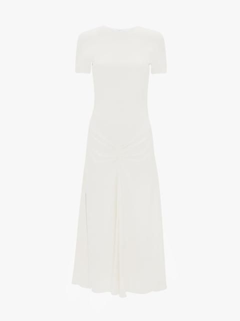 Blaire Midi Dress In Ivory