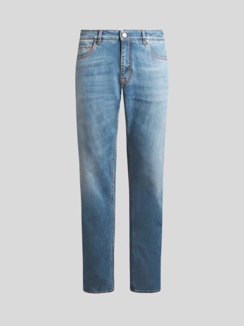 JEANS WITH EMBROIDERY