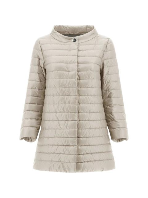concealed-fastening puffer jacket