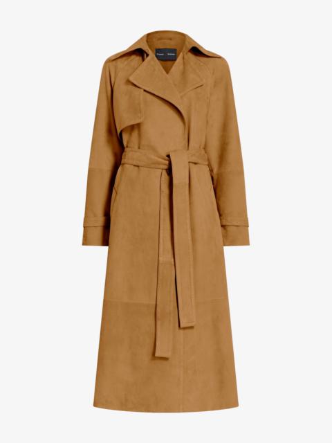Ramona Coat in Suede